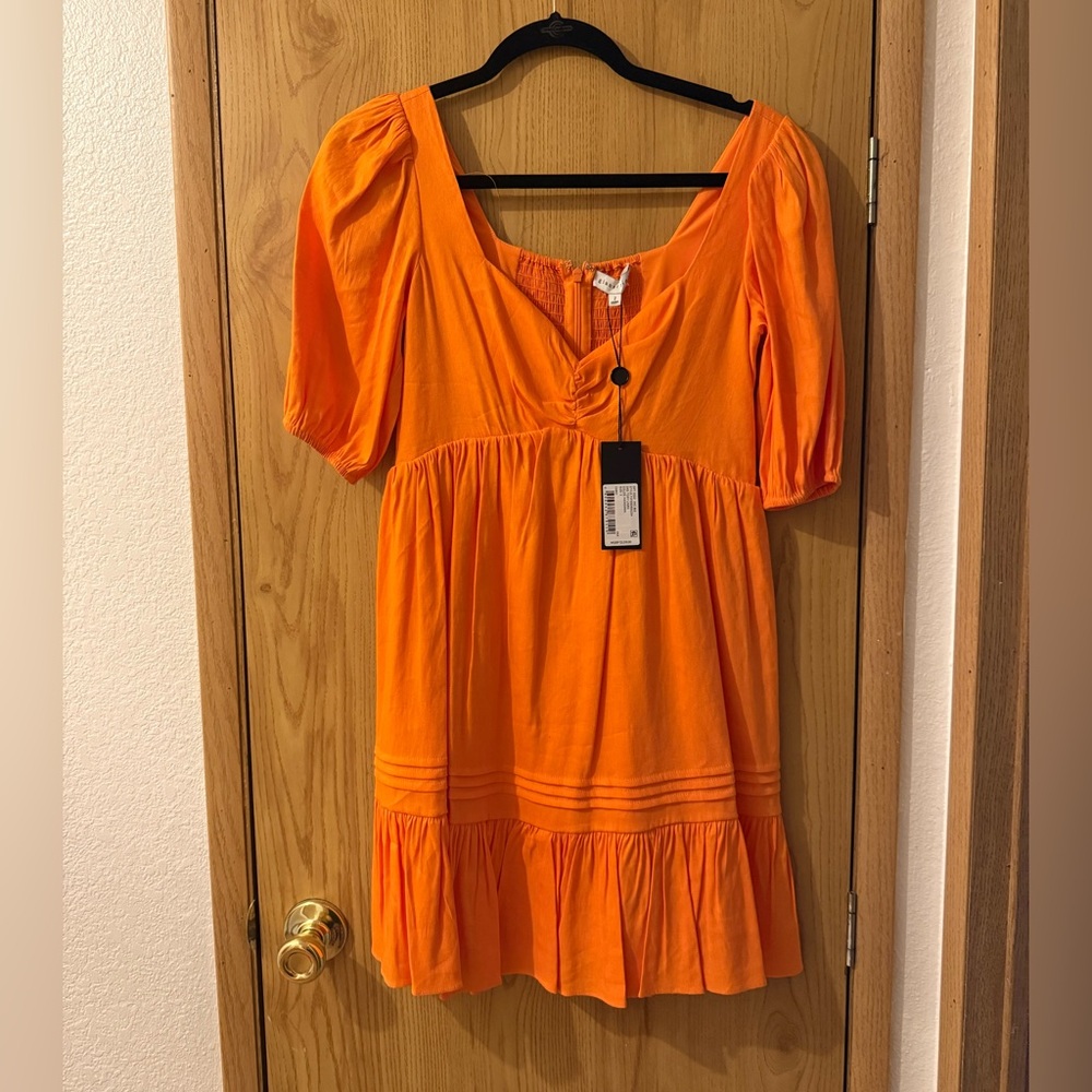 Gianni Bini Vibrant Orange Dress